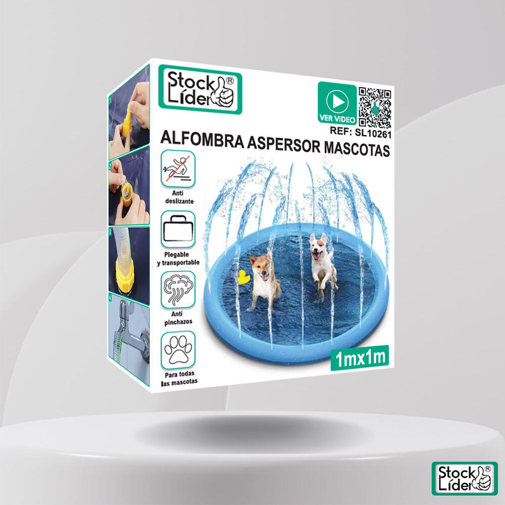 SplashWoof — Alfombra de Agua para Perros
